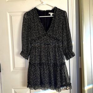 Tiered Ruffle Mini Dress